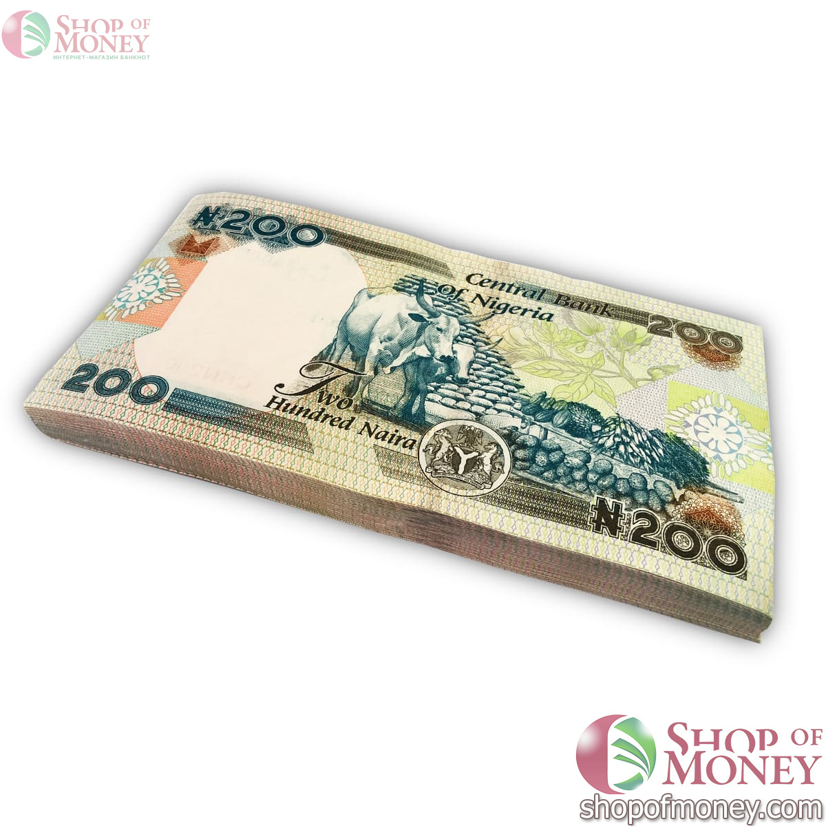 НИГЕРИЯ 200 НАЙРА (100 БАНКНОТ) 2