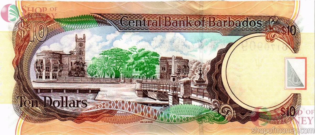 БАРБАДОС 10 ДОЛЛАРОВ 2