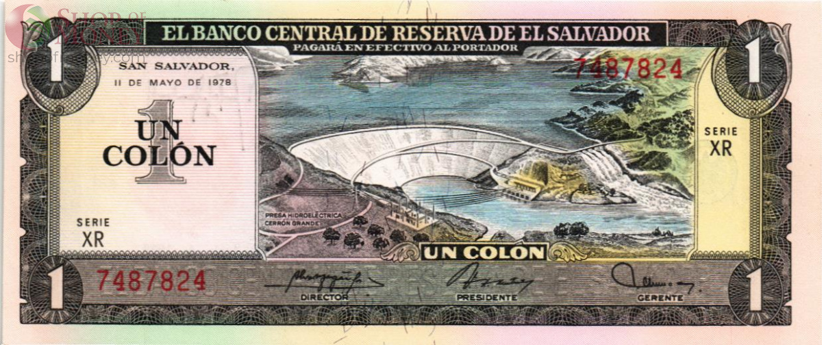 САЛЬВАДОР 1 КОЛОН (11.05.1978 - 08.06.1978) 1