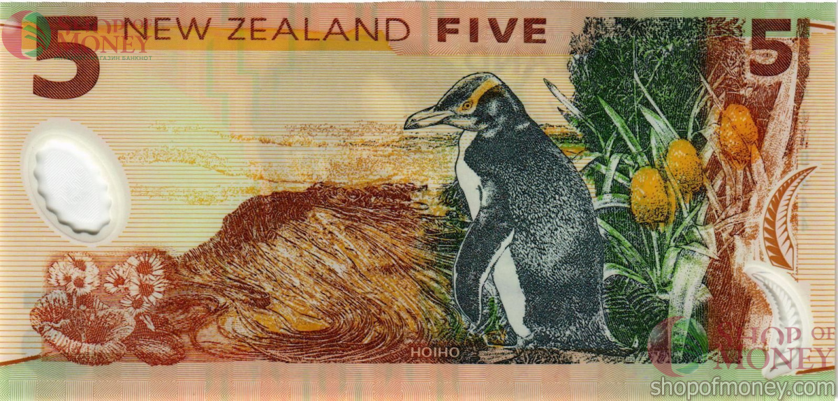 НОВАЯ ЗЕЛАНДИЯ 5 ДОЛЛАРОВ 2