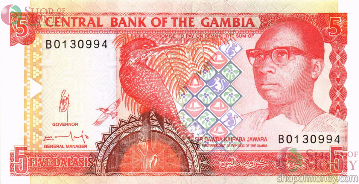 ГАМБИЯ 5 ДАЛАСИ 1