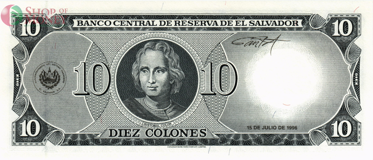 САЛЬВАДОР 10 КОЛОН 2