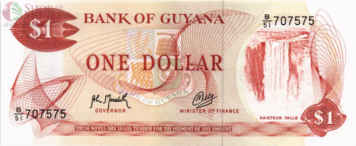 ГАЙАНА 1 ДОЛЛАР 1