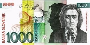 СЛОВЕНИЯ 1000 ТОЛАРОВ 1