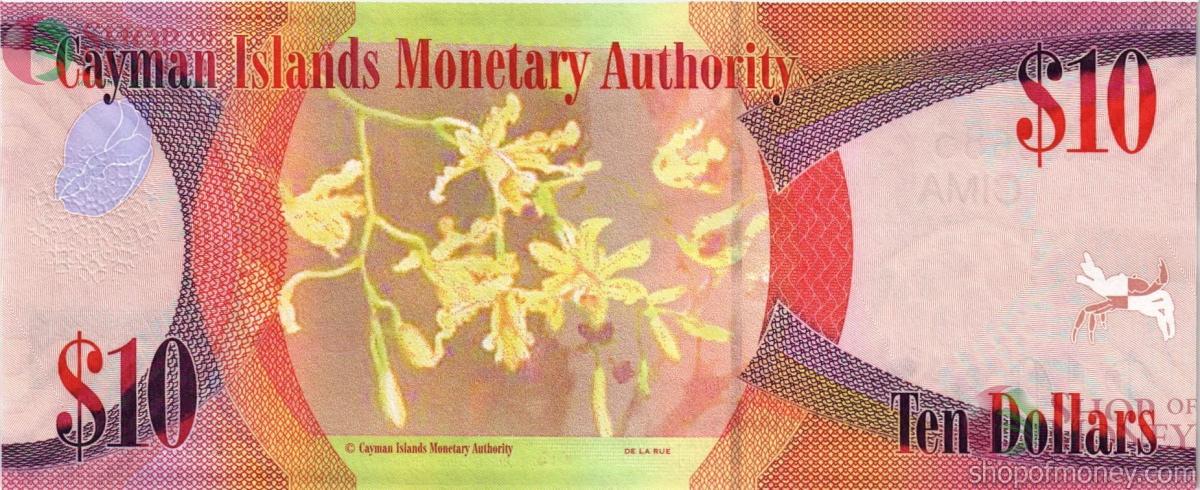 КАЙМАНОВЫ ОСТРОВА 10 ДОЛЛАРОВ 2