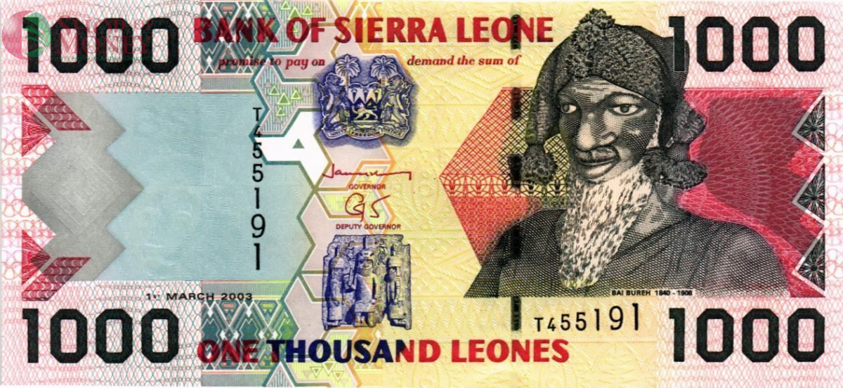 СЬЕРРА-ЛЕОНЕ 1000 ЛЕОНЕ 1