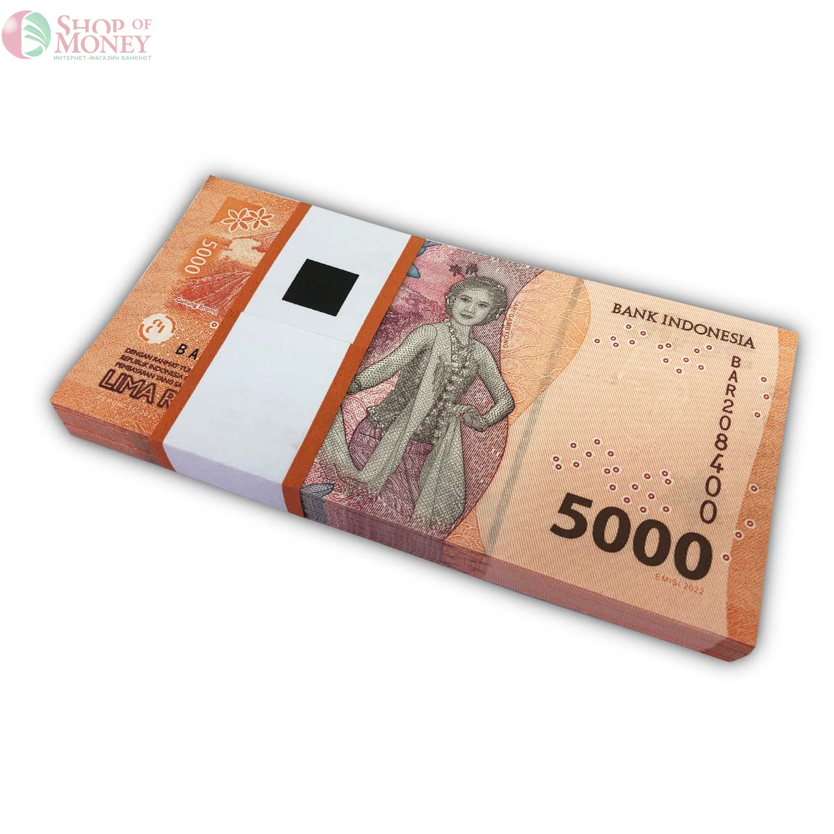 ИНДОНЕЗИЯ 5000 РУПИЙ (100 БАНКНОТ) 2